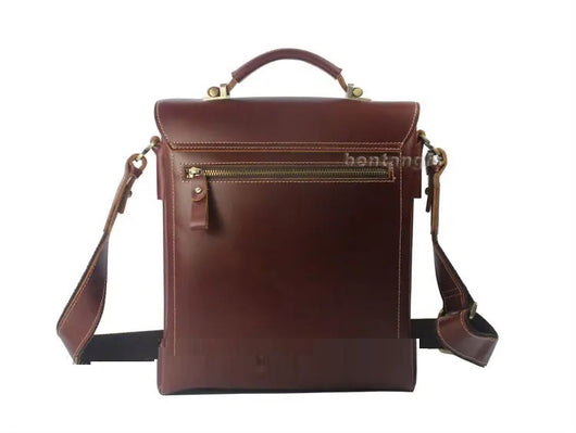 Maletín Ejecutivo de Cuero Premium - Bolsa Mensajero Profesional para Hombre - Image 7