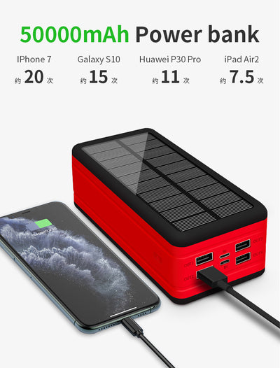 Banco de Energía Solar de Gran Capacidad con Carga Inalámbrica - Image 11