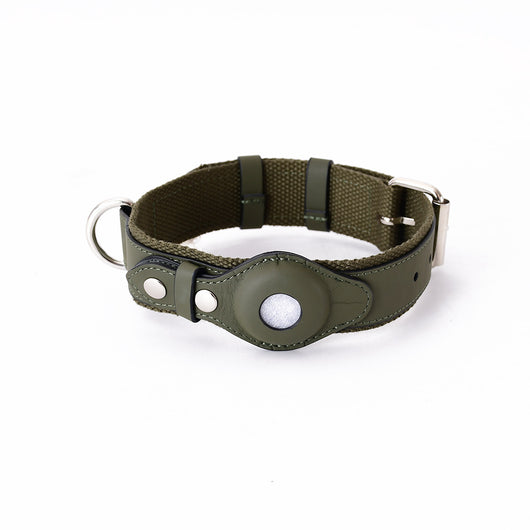 Collar de Cuero Protector con Localizador AirTag para Mascotas - Image 30