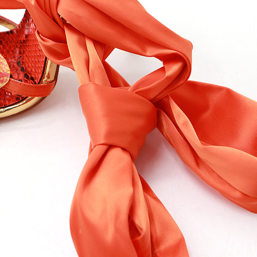 Tacones Altos para Mujer con Flores y Tiras Ajustables - Image 9