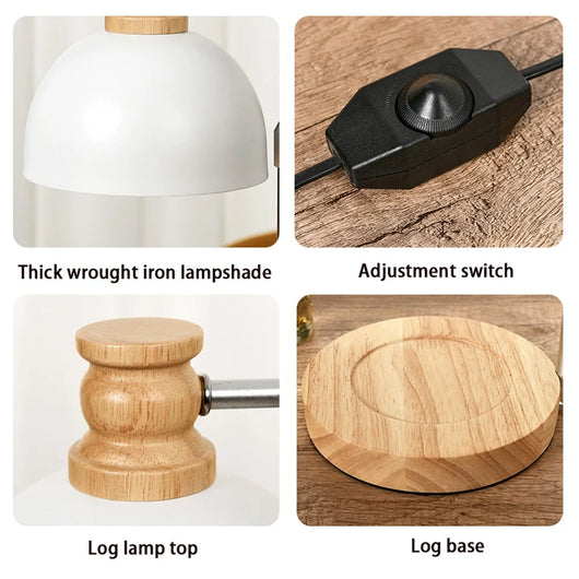 Lámpara Aromática de Cera con Diseño de Tronco Natural - Image 16