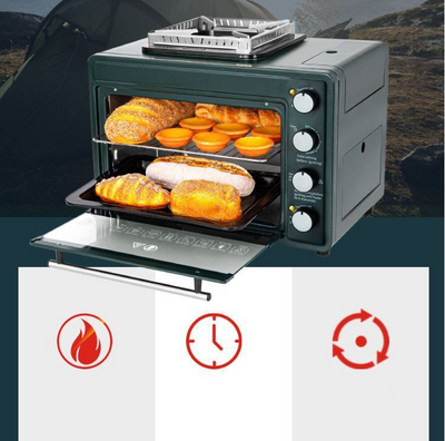 Horno y Estufa Portátil 2 en 1 a Gas para Exterior - Image 8
