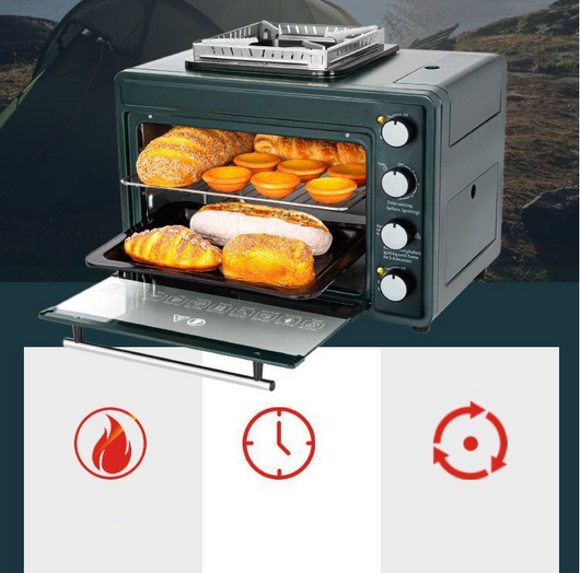 Horno y Estufa Portátil 2 en 1 a Gas para Exterior - Image 8