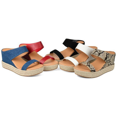 Sandalias Cuña PU Elegantes para Mujer - Comodidad y Estilo - Image 3