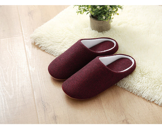 Pantuflas Cálidas de Algodón Negro para Hombre - Antideslizantes y Cómodas - Image 17