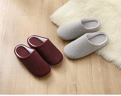 Pantuflas Cálidas de Algodón Negro para Hombre - Antideslizantes y Cómodas - Image 22