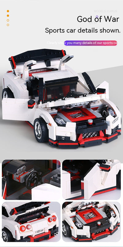 Auto de Carreras GTR 911 Sports para Armar - Juguete DIY Educativo Infantil - Image 28
