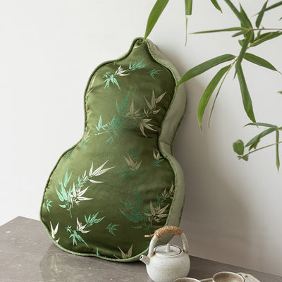 Almohada Decorativa Estilo Chino con Diseño de Calabaza - Image 10