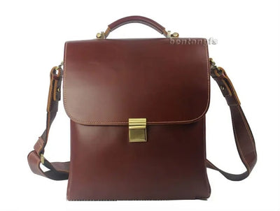 Maletín Ejecutivo de Cuero Premium - Bolsa Mensajero Profesional para Hombre - Image 12