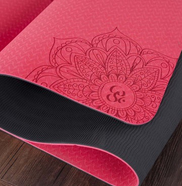 Tapete de Yoga TPE Bicolor Antideslizante - Image 11