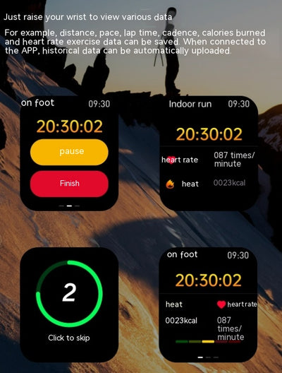 Reloj Inteligente con Llamadas Bluetooth, Monitor Cardíaco y Asistente de Voz - Image 10