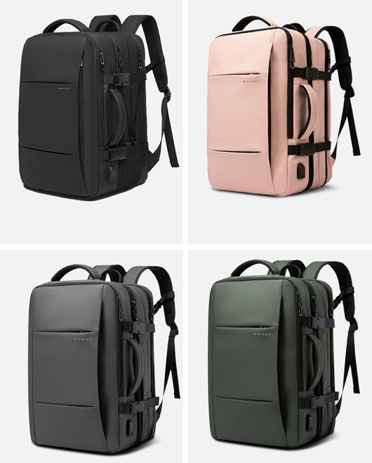 Mochila de Negocios Plegable Gran Capacidad Impermeable para Viajes - Image 14