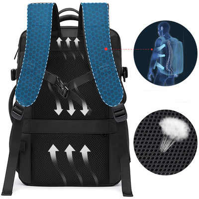 Mochila de Negocios Plegable Gran Capacidad Impermeable para Viajes - Image 17