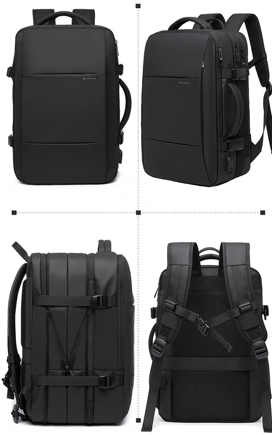 Mochila de Negocios Plegable Gran Capacidad Impermeable para Viajes - Image 19