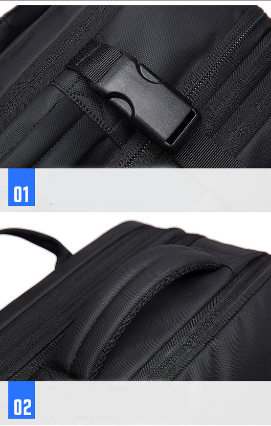 Mochila de Negocios Plegable Gran Capacidad Impermeable para Viajes - Image 20