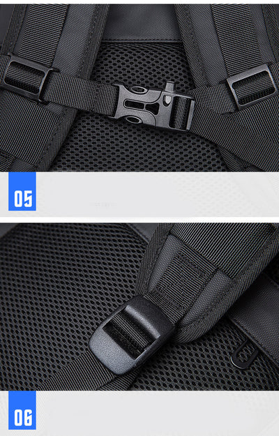 Mochila de Negocios Plegable Gran Capacidad Impermeable para Viajes - Image 22