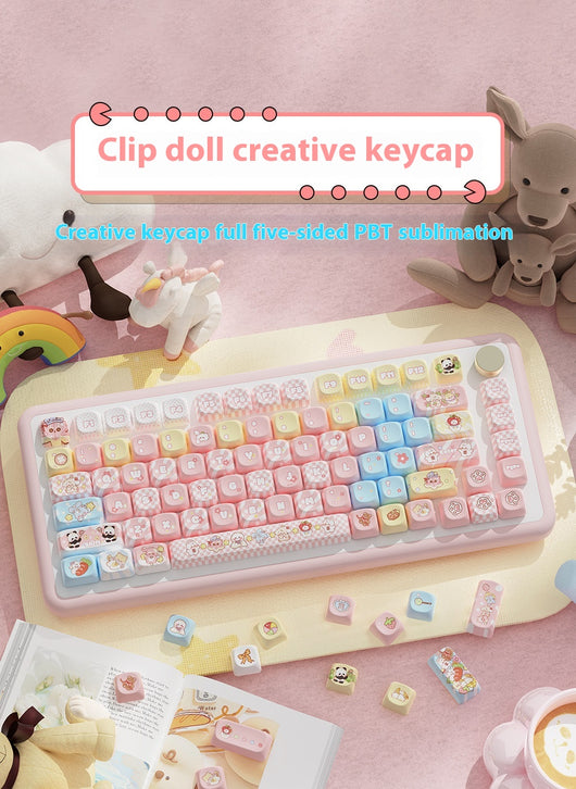 Tapa Mecánica Cute Fit Clip Doll Original - Image 12