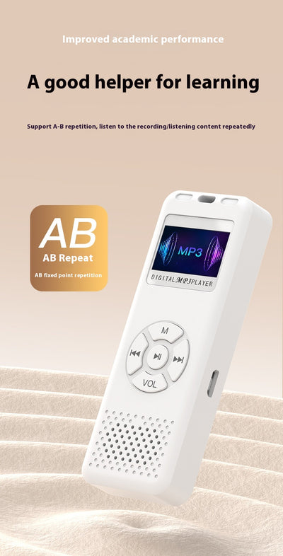 Reproductor MP4 Walkman con Bluetooth, Grabadora de Voz y Lápiz Inteligente - Image 10