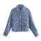 Fashionable Shirt Jacket with Textured Details and Embroidery