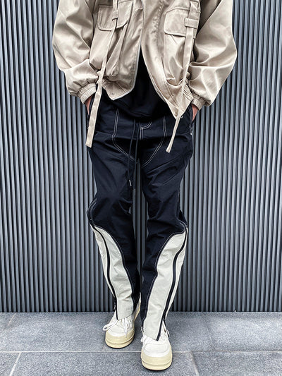 Pantalones Deportivos Nylon con Paneles Laterales - Image 2