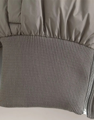 Abrigo Largo de Algodón con Manga Larga - Estilo Minimalista para Mujer - Image 10