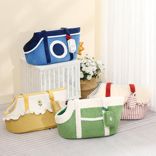 Bolsa Transportadora para Gatos y Perros Pequeños - Portátil y Térmica