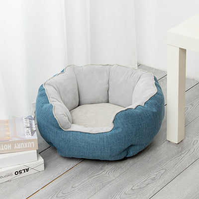 Cama Térmica Octagonal para Mascotas con Lana y Colchoneta Removible - Image 5