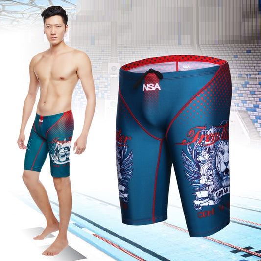 Bañador Deportivo Hombre con Costuras Invisibles e Impresión Digital