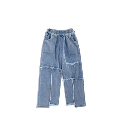 Jeans Desgastados con Bordes Crudos - Image 9