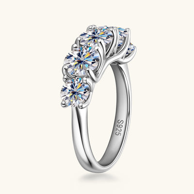 Anillo de Moissanita Lujo Europeo Plata 925 - Diseño Contemporáneo Premium - Image 20