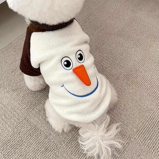 Sudadera Navideña con Transformación de Muñeco de Nieve para Perros - Image 10
