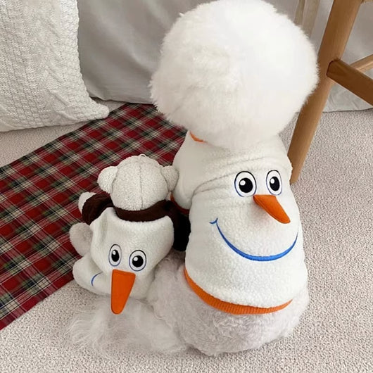 Sudadera Navideña con Transformación de Muñeco de Nieve para Perros - Image 11