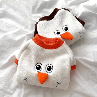 Sudadera Navideña con Transformación de Muñeco de Nieve para Perros - Image 12