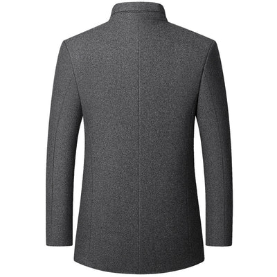 Saco de Lana Zhongshan Ejecutivo para Hombre con Cuello Mao - Image 10