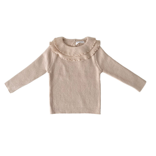 Suéter Calado para Niña con Rayas Hundidas y Elástico Alto - Image 23