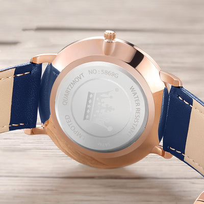 Reloj de Cuarzo Japonés Ultrafino Resistente al Agua para Hombre - Image 10