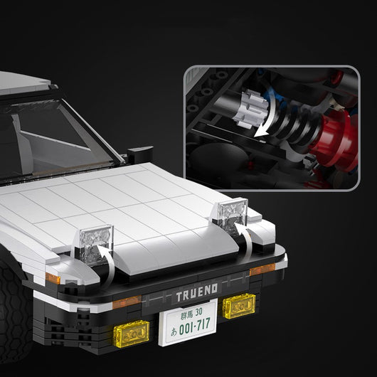 Auto Deportivo Drift Radiocontrolado con Bloques de Construcción - Image 8