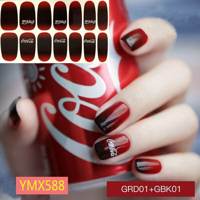 Calcomanías de Uñas Estilo Deportivo - Tendencia Net Red - Image 36