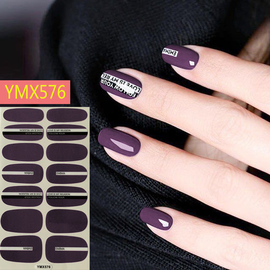 Calcomanías de Uñas Estilo Deportivo - Tendencia Net Red - Image 42