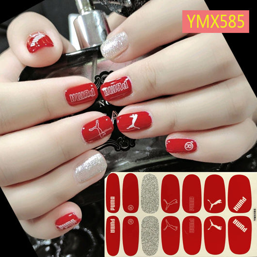 Calcomanías de Uñas Estilo Deportivo - Tendencia Net Red - Image 43