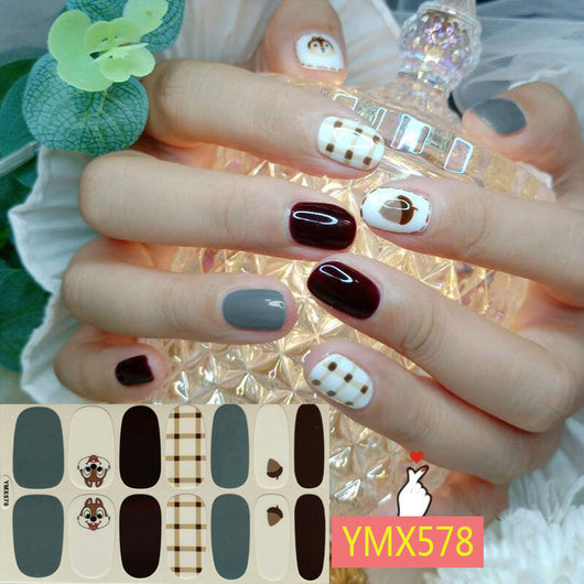 Calcomanías de Uñas Estilo Deportivo - Tendencia Net Red - Image 49