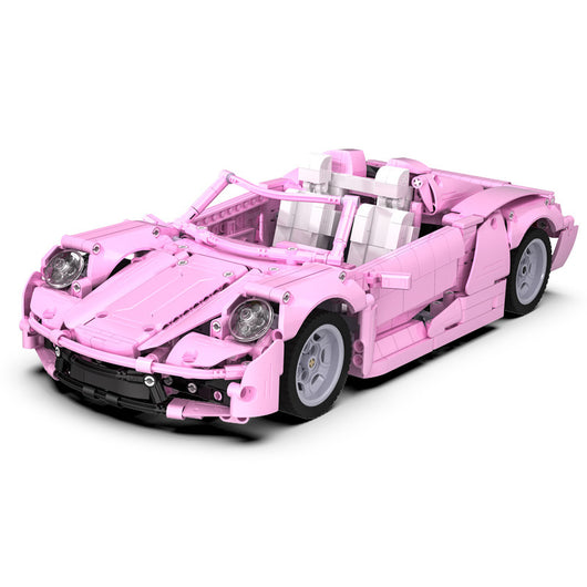Modelo de Construcción Auto Deportivo Azul Phantom - Image 8