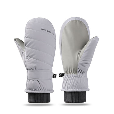 Manoplas Deportivas de Felpa Gruesa a Prueba de Viento y Frío para Ciclismo y Esquí - Image 29