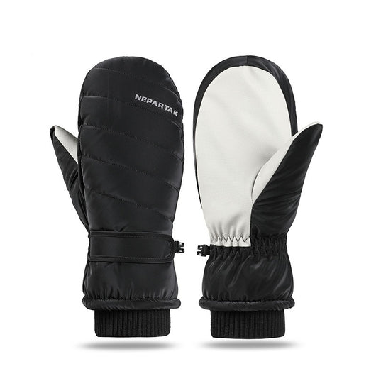 Manoplas Deportivas de Felpa Gruesa a Prueba de Viento y Frío para Ciclismo y Esquí - Image 31