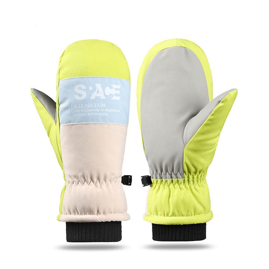 Manoplas Deportivas de Felpa Gruesa a Prueba de Viento y Frío para Ciclismo y Esquí - Image 34