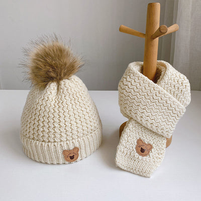 Conjunto Infantil Gorro y Bufanda Térmica con Forro de Terciopelo - Image 14