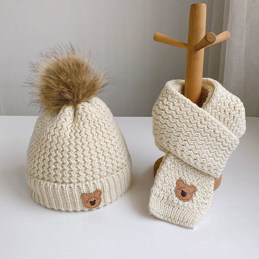 Conjunto Infantil Gorro y Bufanda Térmica con Forro de Terciopelo - Image 14