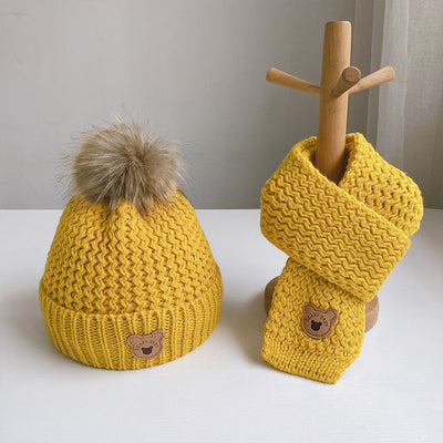 Conjunto Infantil Gorro y Bufanda Térmica con Forro de Terciopelo - Image 15