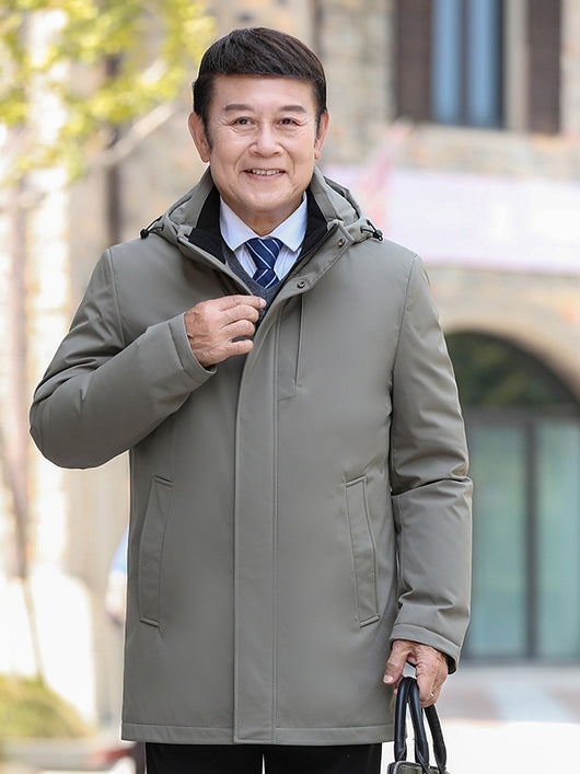 Abrigo Parka de Plumón de Pato para Hombre - Image 12
