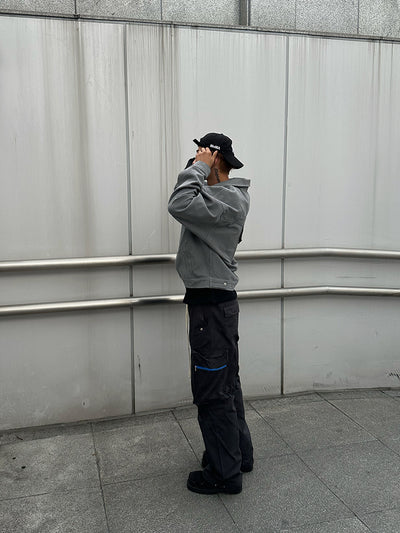 Pantalones Tácticos Hombre Multibolsillos Rectos Casual Verano - Image 16